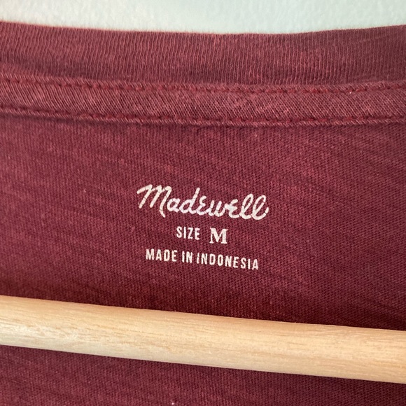 Madewell Whisper Cotton V-Neck T-shirt - Picture 3 of 3